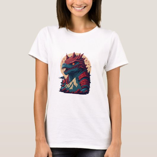 T-shirt godzilla fanart (Devant)