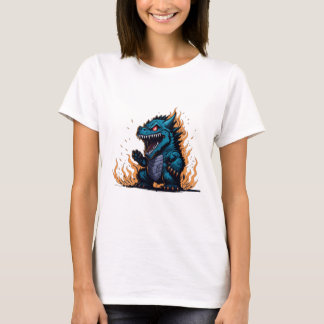 T-shirt godzilla tir monester animal godzilla