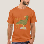 T-shirt Goéland tropical Brown (Devant)