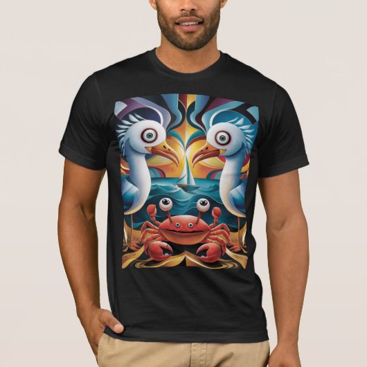 T-shirt GOÉLands ET CRABES (Devant)