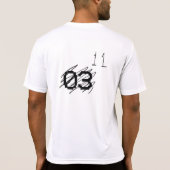 T-SHIRT GOHORSE WHITE MAX SPORT EDITION TEAM (Dos)