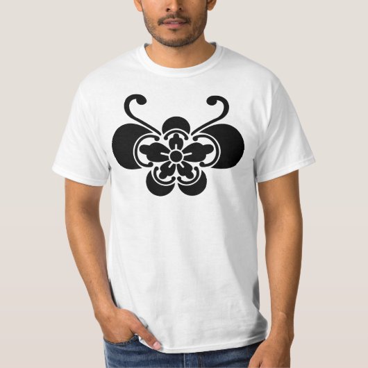 T-shirt Goka en forme de papillon (Devant)