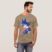 T-shirt goku créatif (Devant entier)