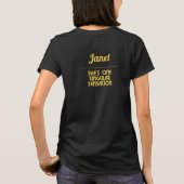 T-shirt Gold A Chorus Maman (Dos)