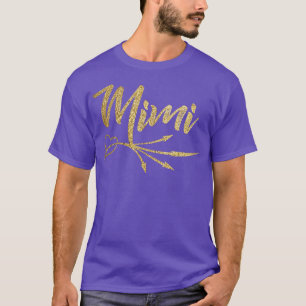 T-shirt Gold Arrow Heart Mimi