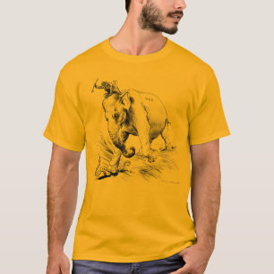 T-shirt Gold Calvin Coolidge