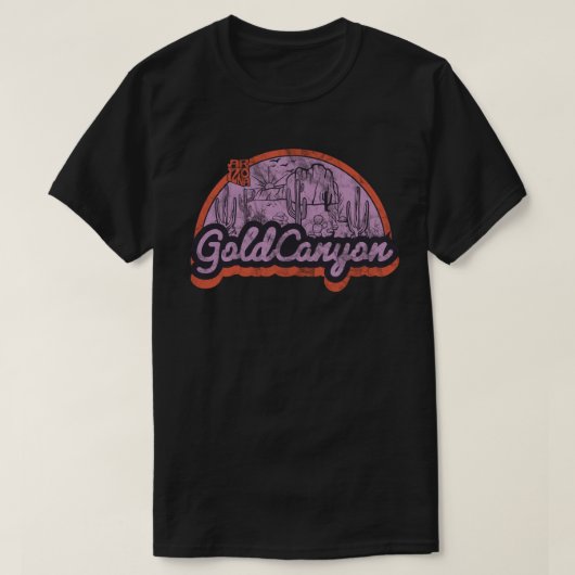 T-shirt Gold Canyon, Arizona (Design devant)