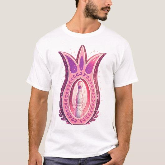 T-shirt Gold decorative Art (Devant)