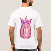 T-shirt Gold decorative Art (Dos)