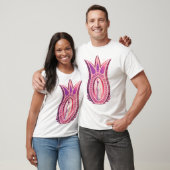 T-shirt Gold decorative Art (Unisexe)