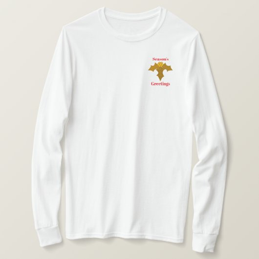 T-shirt Gold Holly (Design devant)