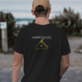 T-shirt Gold Home Builders Personnel de construction Noir