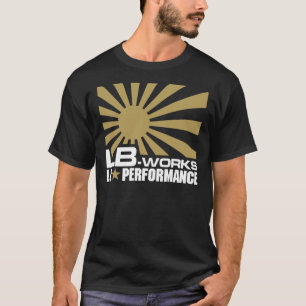 T-shirt Gold LB Performance Liberty Walk Logo avec Japanes