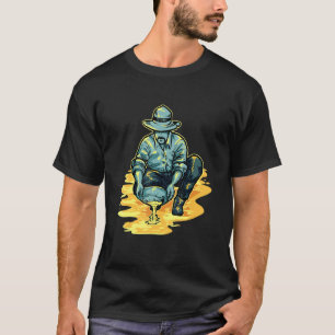 T-shirt Gold Miner Prospection Gold Panning