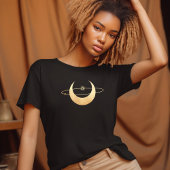 T-shirt Gold Moon et Star Esoteric