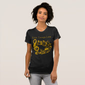 T-shirt Gold Notes_ (Devant entier)