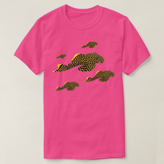 T-shirt Gold Nugget Pleco Plecostomus Fish Aquarium Catfis (Design devant)