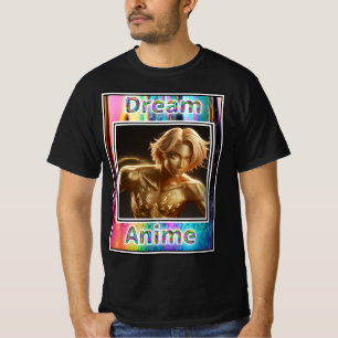 T-shirt Gold Page Dream Anime