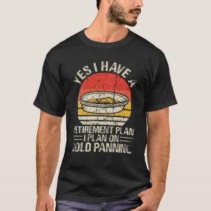 T-shirt Gold Prospector Gold Miner Digger Chasse au trésor