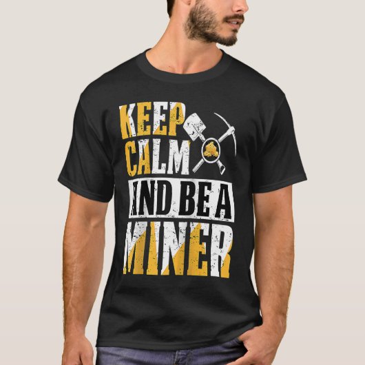 T-shirt Gold Prospector Gold Miner Digger Trésor Huntin (Devant)