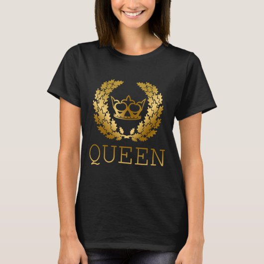 T-shirt Gold Queen (Devant)