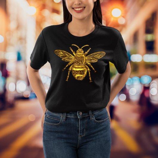 T-shirt Gold Queen Bee