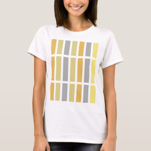 T-shirt Gold Silver Bronze Metal Hues