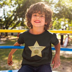 T-shirt Gold Star Hollywood Superlative Kids