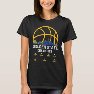 T-shirt Golden 2022 Basketball Pour Hommes Femmes Guerrièr
