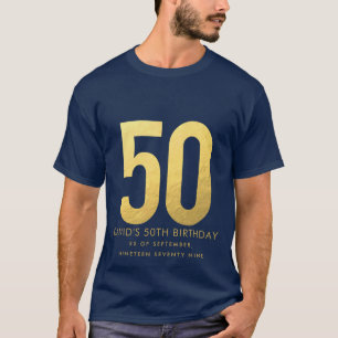 T-shirt Golden 50e anniversaire de Mariage Parti personnal