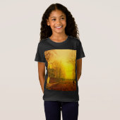 T-Shirt Golden Autumn John Atkinson Grimshaw (Devant entier)