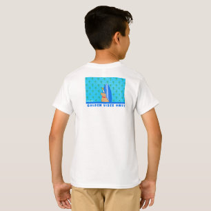 T-shirt Golden Beach Vibes seulement Enfants