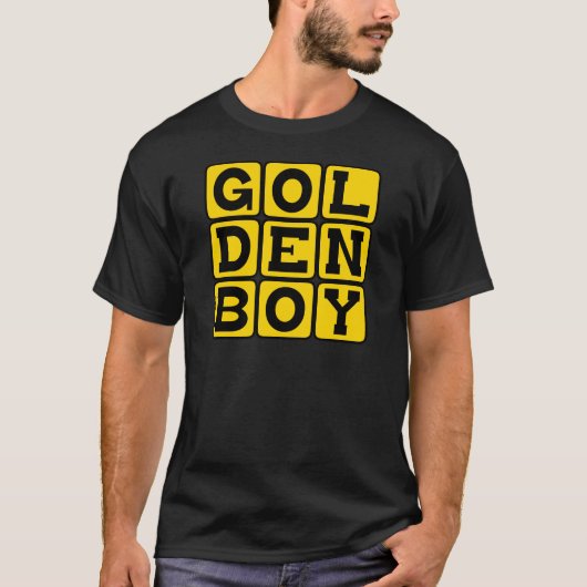 T-shirt Golden Boy (Devant)