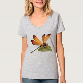 T-shirt Golden Dragonfly