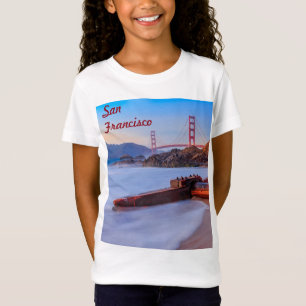 T-Shirt Golden Gate Bridge à San Francisco, Baker Beach