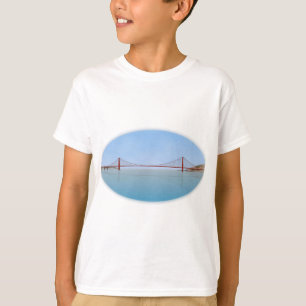 T-shirt Golden Gate Bridge : Modèle 3D:
