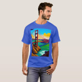 T-shirt Golden Gate Bridge, San Francisco (Devant entier)