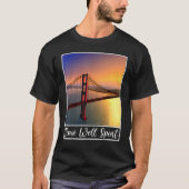 T-shirt Golden Gate Bridge San Francisco California Time W (Devant)