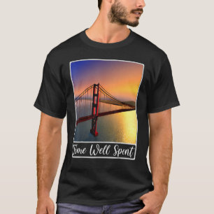 T-shirt Golden Gate Bridge San Francisco California Time W