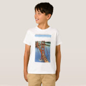T-shirt Golden Gate Bridge, SF, Ca (Devant entier)