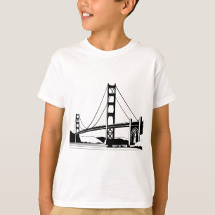 T-shirt Golden Gate San Francisco