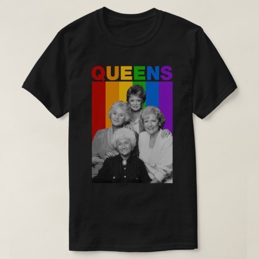 T-shirt Golden Girls Queens (Design devant)
