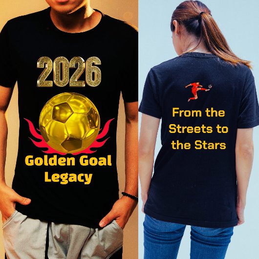 T-shirt Golden Goal Legacy World Cup 