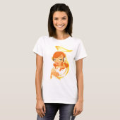 T-shirt “Golden Groove Goddess” (Devant entier)