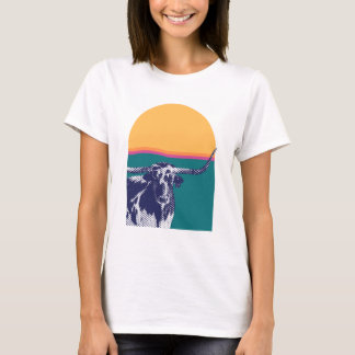T-shirt Golden Hour Longhorn
