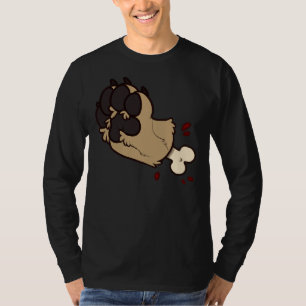 T-shirt Golden Lab Paw Gore