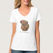 T-shirt golden labrador (Devant)