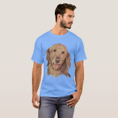 T-shirt Golden Labrador Retriever (Devant entier)