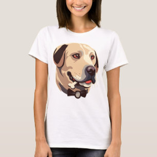 T-shirt Golden Labrador Retriever Chien