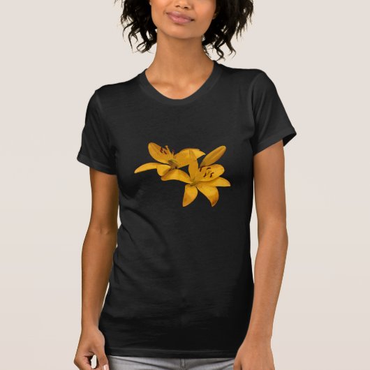T-shirt Golden Lilies (Devant)